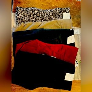 Pull on pants with zipper waist, size 12R